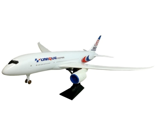 Big Plane 1:52 Model Folded on wheels