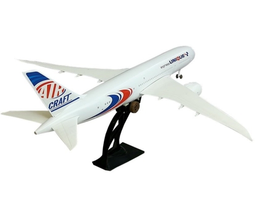 Big Plane 1:52 Model Folded on wheels