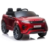 Divvietīgs bērnu elektromobilis Range Rover Evoque Red Painted