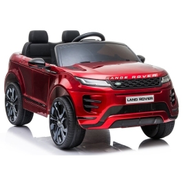 Divvietīgs bērnu elektromobilis Range Rover Evoque Red Painted