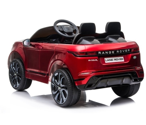 Divvietīgs bērnu elektromobilis Range Rover Evoque Red Painted