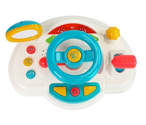 Interactive Baby Steering Wheel Horn Sound Light