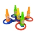 Handball Game Hoop Throw Coloured Bottles Points