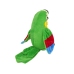 Interactive Talking Green Parrot Repeating Words