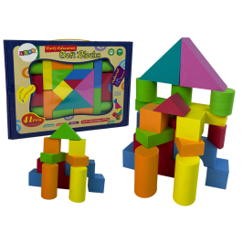 41 Piece Construction Foam Blocks for Kids