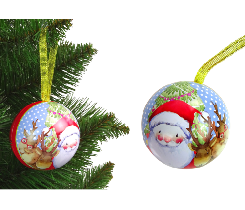 Christmas Metal Bomb Christmas Tree Ornament Father Christmas