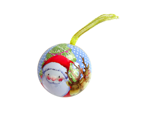 Christmas Metal Bomb Christmas Tree Ornament Father Christmas