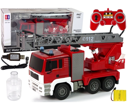 Remote Controlled Fire Brigade Water Moving Ladder