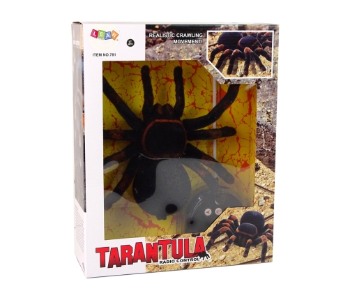 Remote Controlled Tarantula Black R/C Spider