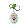 Key ring Game Paper Stone Scissors Green