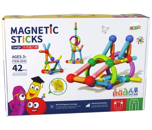 Colorful Plastic Magnetic Blocks