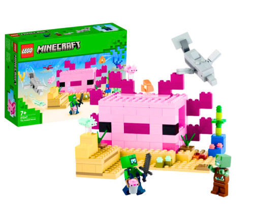 LEGO MINECRAFT AXOLOTL House 21247