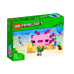 LEGO MINECRAFT AXOLOTL House 21247