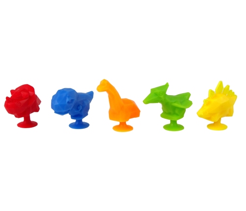 Educational colour sorting toy Dinosaurs 30 pieces