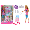 Anlily doll with a dog in a stroller bottles bowl bone apparatus