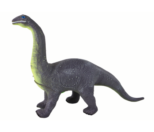 Large Figurine Dinosaur Brachiosaurus Sound Gray