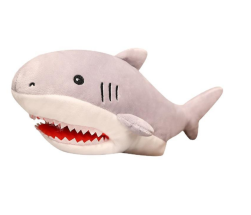 Plush Shark Puppet Mascot 30 cm