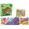 Puzzle Dinosaur World 4 in 1 Puzzle Dinosaurs 4 Pictures 73 Pieces.