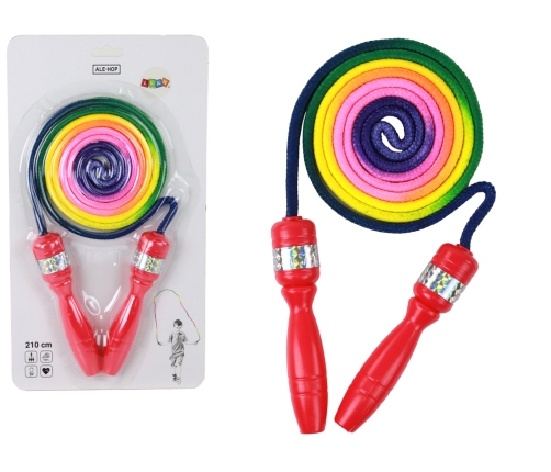 Rainbow Jump Rope Red Hands Movement Motor Coordination