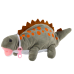 Plush Dinosaur Pencil Case Storage Box Pendant Gray