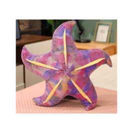 Mascot Plush Starfish Purple Pillow 45 cm