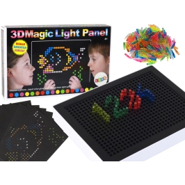 Magic Educational Board 3D Illuminated Puzzle 180 pieces.