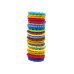 Colorful sensory bracelets for babies, 24 pieces