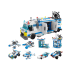 Police Boat Plane Helicopter Construction Bricks Blue MIX