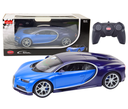 RC Remote Control Car 1:14 Bugatti Veyron Chiron Blue