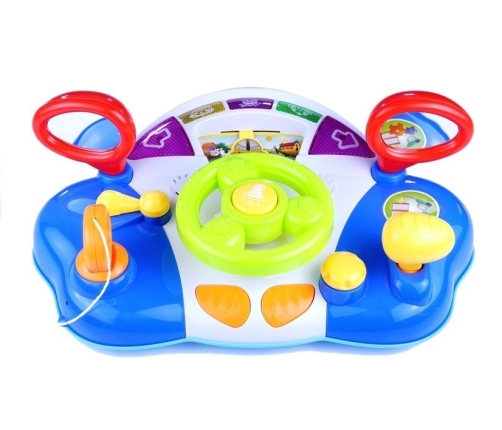 Interactive Steering Wheel For Children Dashboard Sounds