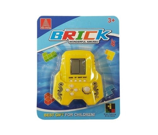 Brick Game Electronic Tetris Rocket Yellow