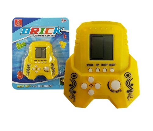 Brick Game Electronic Tetris Rocket Yellow