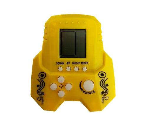 Brick Game Electronic Tetris Rocket Yellow