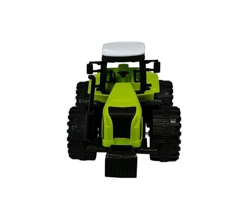 Set of Vehicle Farmer Tractor