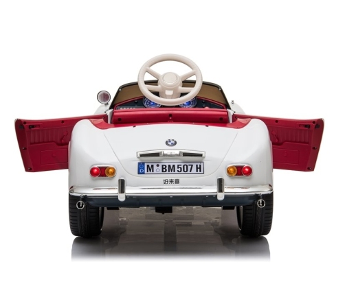 Electric Ride-On Car BMW Retro White