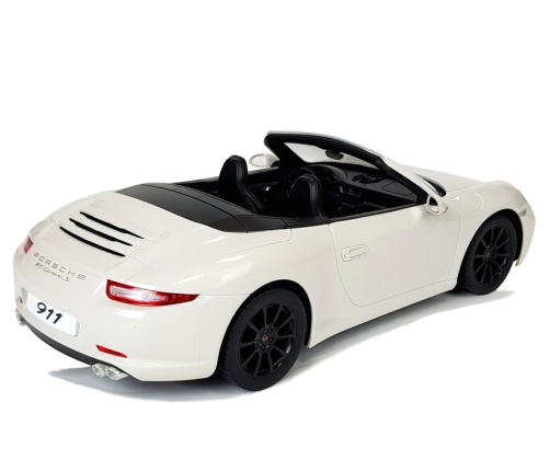 Car R/C Porsche 911 Carrera S Rastar 1:12 White