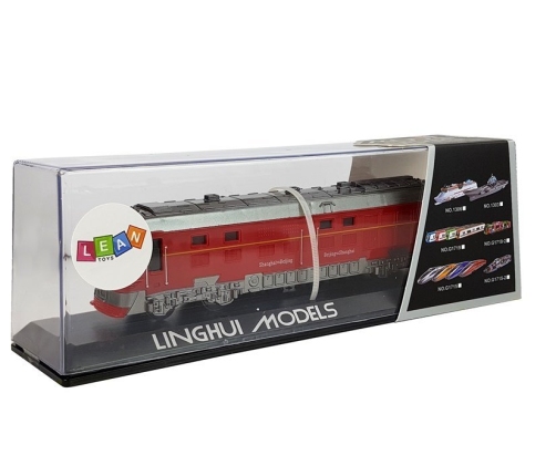 Train Pendolino Locomotive with Light and Sound Red