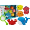 Set for Bathing Aquatic Animals Net Dolphin Crab