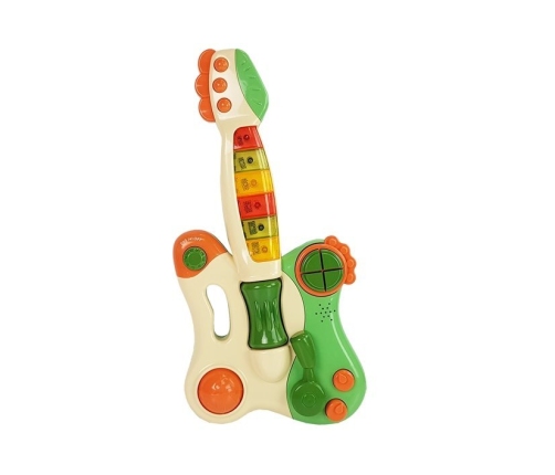 Interactive Baby Piano Guitar Sound Light Green