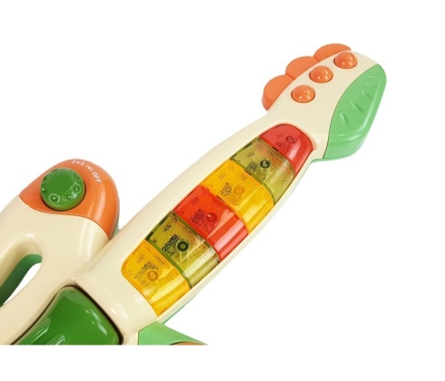 Interactive Baby Piano Guitar Sound Light Green