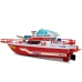 Rescue Boat Battery Boat 4 Directions Red