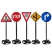 Big Set of Educational Road Signs 82 cm