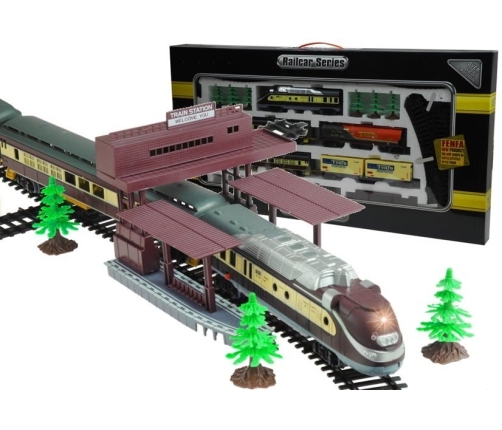 Fenfa Electric Train Set 5 Wagons Accessories