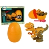 Dinosaur Tyrannosaurus Rex set with Egg DIY Screwdriver Orange