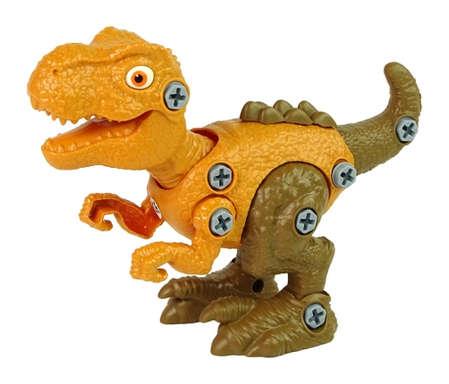 Dinosaur Tyrannosaurus Rex set with Egg DIY Screwdriver Orange