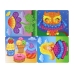 Creative Set Colorful Mosaic Owl Scrapbook