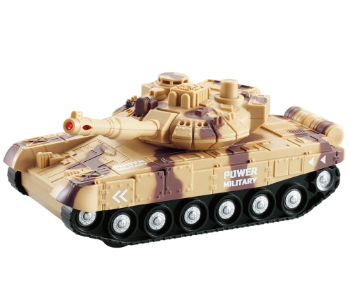 Military Tank Army 1:20 Brown Moro Sound Lights