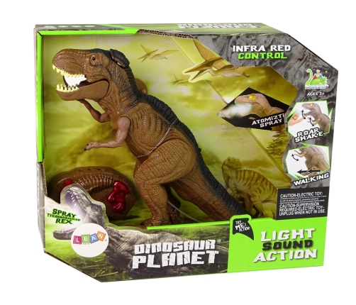 Dinosaur Tyrannosaurus Rex Remote Controlled R/C with Steam Sound