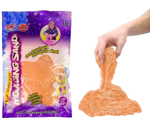 Kinetic Sand Orange  Pack of 500g