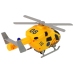 Ambulance Rescue Helicopter Yellow Sound Lights Propellers